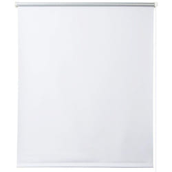 Helloshop26 - Tenda a rullo oscurante in poliestere a montaggio rapido senza fori per finestre e porte 40x160 cm bianca