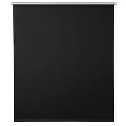 Tenda a rullo oscurante in poliestere montaggio rapido senza fori per finestre e porte 40x160 cm nero