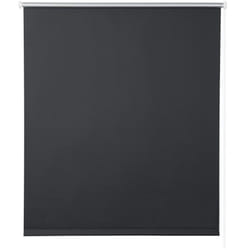 Helloshop26 - Tenda a rullo oscurante in poliestere montaggio rapido senza fori per finestre e porte 40x160 cm antracite