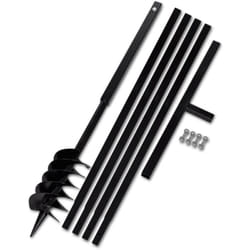 Nova - Vanga e trivella manuale da 120 mm con punta da trapano prolunga attrezzi garage officina fai da te