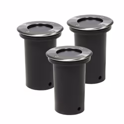 Questo set contiene 3 faretti da incasso a terra che illumineranno e decoreranno il tuo giardino e qualsiasi spazio pubblico. ...