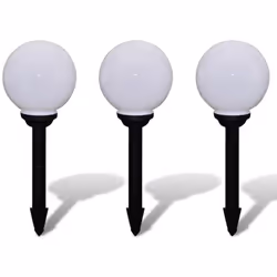Queste 3 sfere solari possono essere posizionate sul terreno del tuo giardino, patio o cortile. Queste sfere solari LED vengo ...
