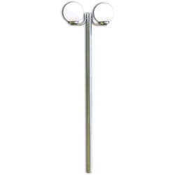 Lampada da terra a doppia sfera 220 cm illuminazione decorativa