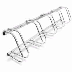 Portabiciclette per 5 biciclette Compatibile con tutte le biciclette con pneumatico fino a 5 cm di larghezza Per il fissaggio ...