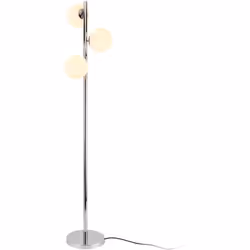 Lampada da terra Questa speciale lampada da terra con tre prese attira l'attenzione e sorprende con la sua modernità. Descriz ...