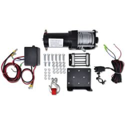 Helloshop26 - Verricello elettrico 12V 1236kg attrezzi officina garage