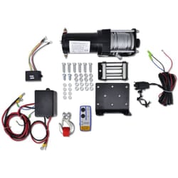 Verricello elettrico 12V 1360kg attrezzi officina garage