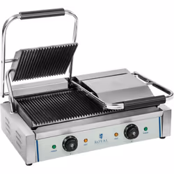 Grazie alla griglia elettrica a contatto, puoi cucinare carni, panini e altri pani da forno, nonché verdure tutto l'anno. Que ...