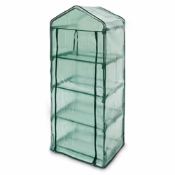 Questa serra in plastica è molto pratica per proteggere le tue piante in tutte le stagioni. Il montaggio è molto semplice e v ...