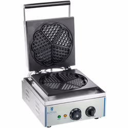 Ideale per bar, ristoranti o mercatini di Natale Struttura in acciaio inox di qualità Piastra di cottura in acciaio fuso e sm ...