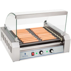 Helloshop26 - Macchina professionale per hot dog in teflon 20 salsicce 2.200 watt