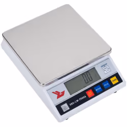 Tensione 220 V Campo di misura fino a 7500 g Classe di misura 3 Peso minimo 0,5 g Divisioni 0,1 g Dimensioni piatto di pesata ...