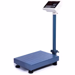 Tensione 220V Campo di misura fino a 100kg Classe di misura 3 Peso minimo 200 g Divisioni 10 g Dimensioni piattaforma 31,5 x ...