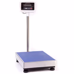 Tensione 220V Campo di misura fino a 150 kg Classe di misura 3 Peso minimo 1 kg Divisioni 50 g Dimensioni piattaforma 44 x 59 ...