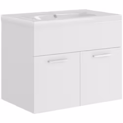 Questo mobile sottolavabo con lavabo integrato si abbina perfettamente al tuo bagno o toilette con un aspetto sorprendente e ...