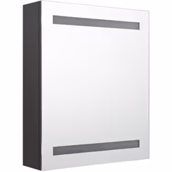 Introduci un'estetica gradevole nel tuo bagno con questo armadietto a specchio a LED! Questo specchio armadietto a parete a L ...
