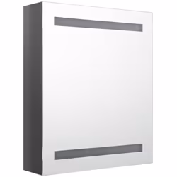 Introduci un'estetica gradevole nel tuo bagno con questo armadietto a specchio a LED! Questo specchio armadietto a parete a L ...