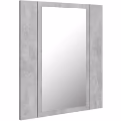 Aggiungi un aspetto esteticamente gradevole al tuo bagno con questo armadietto a specchio a LED, che aggiunge uno stile conte ...