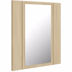 Aggiungi un aspetto esteticamente gradevole al tuo bagno con questo armadietto a specchio a LED, che aggiunge uno stile conte ...
