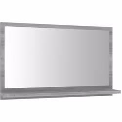 Aggiungi un tocco di aspetto esteticamente gradevole con questo specchio, perfetto per il tuo bagno e per l'arredamento di qu ...