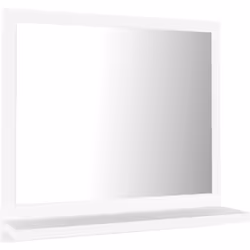 Aggiungi un tocco esteticamente gradevole al tuo bagno con questo specchio, che aggiunge uno stile contemporaneo a qualsiasi ...