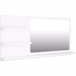Aggiungi un tocco di aspetto esteticamente gradevole al tuo bagno con questo specchio, che aggiunge uno stile contemporaneo a ...