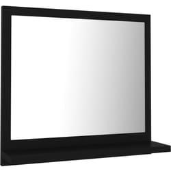 Helloshop26 - Specchio da bagno 40 x 10,5 x 37 cm in truciolato nero