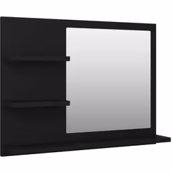 Aggiungi un tocco di aspetto esteticamente gradevole al tuo bagno con questo specchio, che aggiunge uno stile contemporaneo a ...