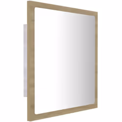 Aggiungi un tocco di aspetto esteticamente gradevole al tuo bagno con questo specchio a LED, che aggiunge uno stile contempor ...