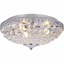 Plafoniera da soggiorno in cristallo Questa lampada da soffitto elegante e decorativa è l'accessorio ideale per la tua casa: ...