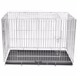 Questo trasportino pieghevole per cani sarà di grande aiuto nell'addestramento e nel contenimento del tuo amico canino. La co ...