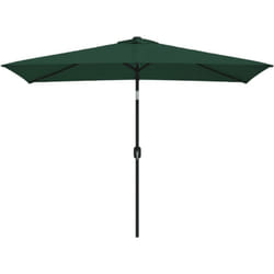 Ombrellone 200 x 300 cm verde rettangolare