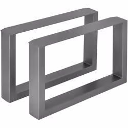Set di 2 gambe da tavolo rettangolari Il nostro nuovo set di gambe da tavolo in metallo è stato ispirato dalle nuove tendenze ...
