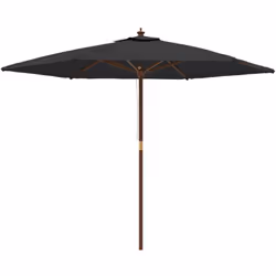 Questo ombrellone da giardino è perfetto per creare ombra e proteggersi dai dannosi raggi UV del sole. Materiale durevole: re ...