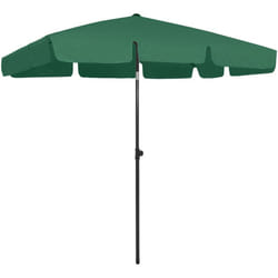 Ombrellone da spiaggia verde 200 x 125 cm