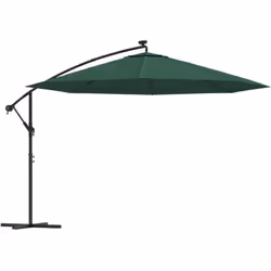 Questo elegante ombrellone sospeso con luci a LED è perfetto per creare ombra e proteggerti dai dannosi raggi UV. Realizzata  ...