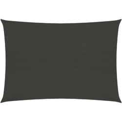 Helloshop26 - Vela parasole in tessuto 160 g/m² 2,5 x 3 m hdpe antracite