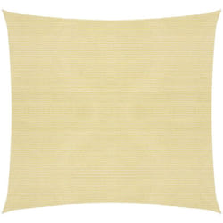 Vela ombreggiante 160 g/m² beige 2,5 x 2,5 m hdpe