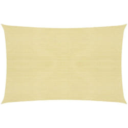 Helloshop26 - Vela in tessuto per ombrellone 160 g/m² hdpe 3,5 x 5 m beige