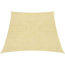 Helloshop26 - Vela in tessuto per ombrellone 160 g/m² hdpe 3/4 x 3 m beige