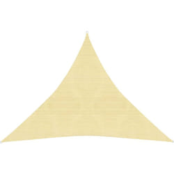 Helloshop26 - Vela in tessuto per ombrellone 160 g/m² hdpe 3 x 3 x 3 m beige