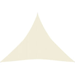 Vela in tessuto per ombrellone 160 g/m² 4,5 x 4,5 x 4,5 m hdpe crema