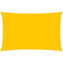 Vela ombreggiante 160 g/m² 3 x 4 m hdpe gialla