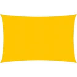 Vela ombreggiante 160 g/m² 3 x 5 m hdpe gialla