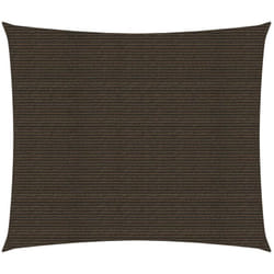 Vela ombreggiante 160 g/m² marrone 2 x 2,5 m hdpe