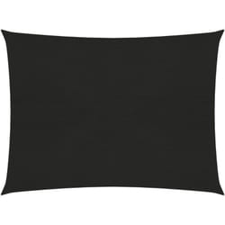 Vela ombreggiante 160 g/m² nera 2 x 3,5 m hdpe