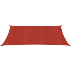 Helloshop26 - Vela in tessuto per ombrellone 160 g/m² 2 x 4,5 m hdpe rosso