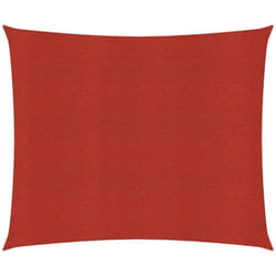 Helloshop26 - Vela in tessuto per ombrellone 160 g/m² hdpe 3,6 x 3,6 m rossa