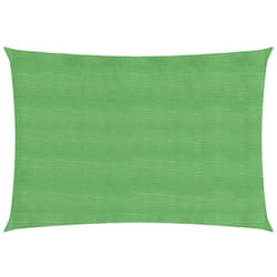 Vela ombreggiante 160 g/m² verde chiaro 3,5 x 5 m HDPE