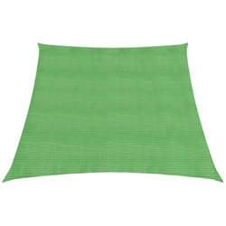 Vela in tessuto ombreggiante per ombrellone 160 g/m² hdpe 3/4 x 2 m verde chiaro